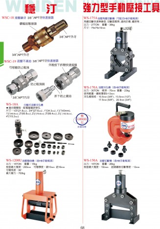 強力型手動壓接工具