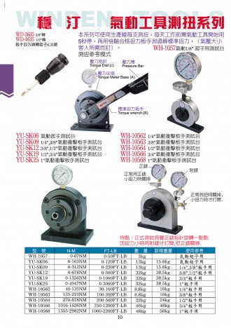 氣動工具測扭力